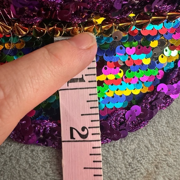 Colorful Sequin and Gemstone Hat - Picture 6 of 6